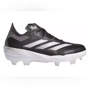 Adidas‎ Adizero Impact TPU Black White Baseball Cleats JI1467 Men's Sz 14 NWT